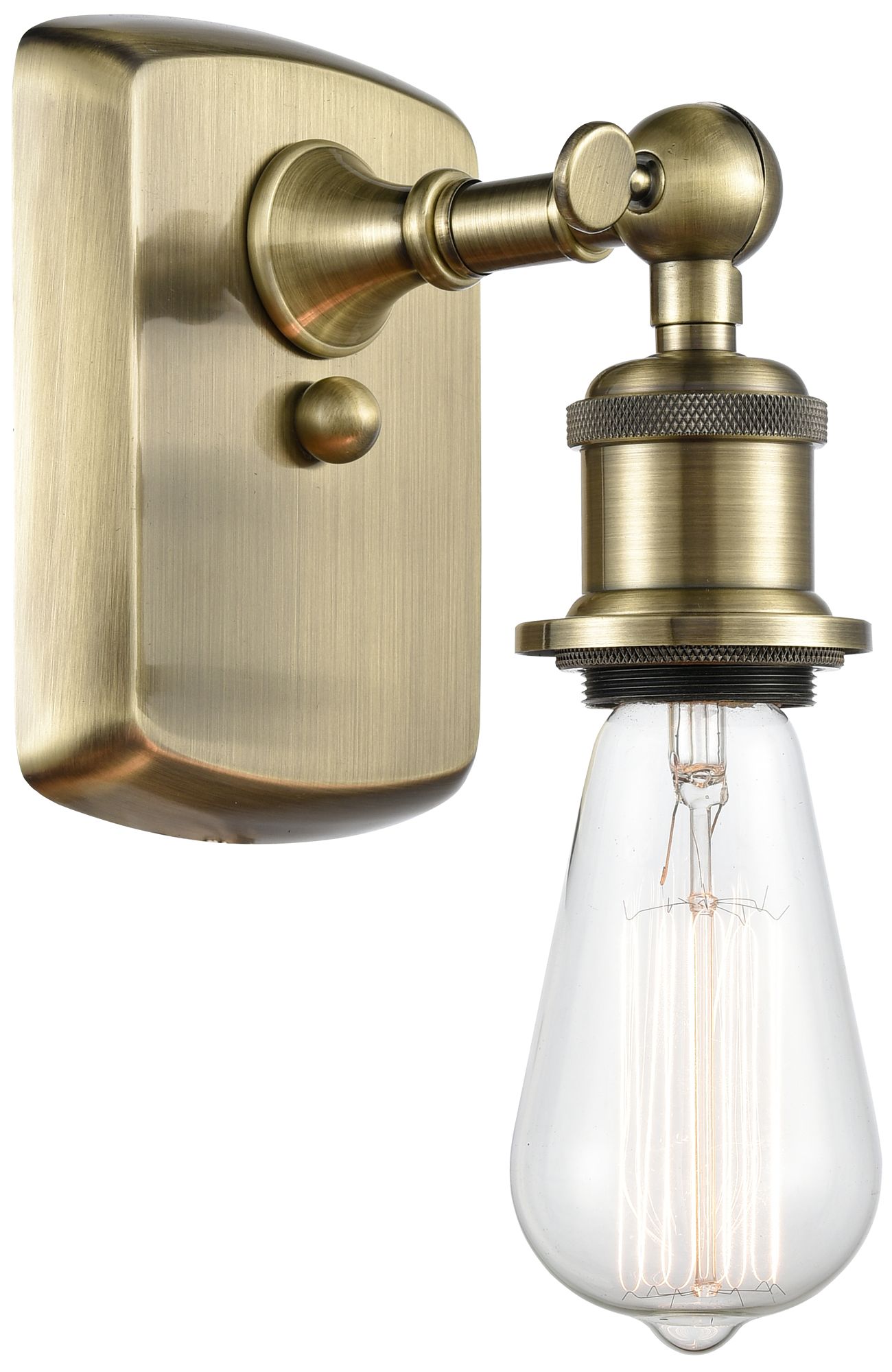 Innovations Lighting Bare Bulb Brass - Antique Brass Collection