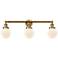 Innovations Lighting Beacon 30" Matte White and Brass Bath Fixture