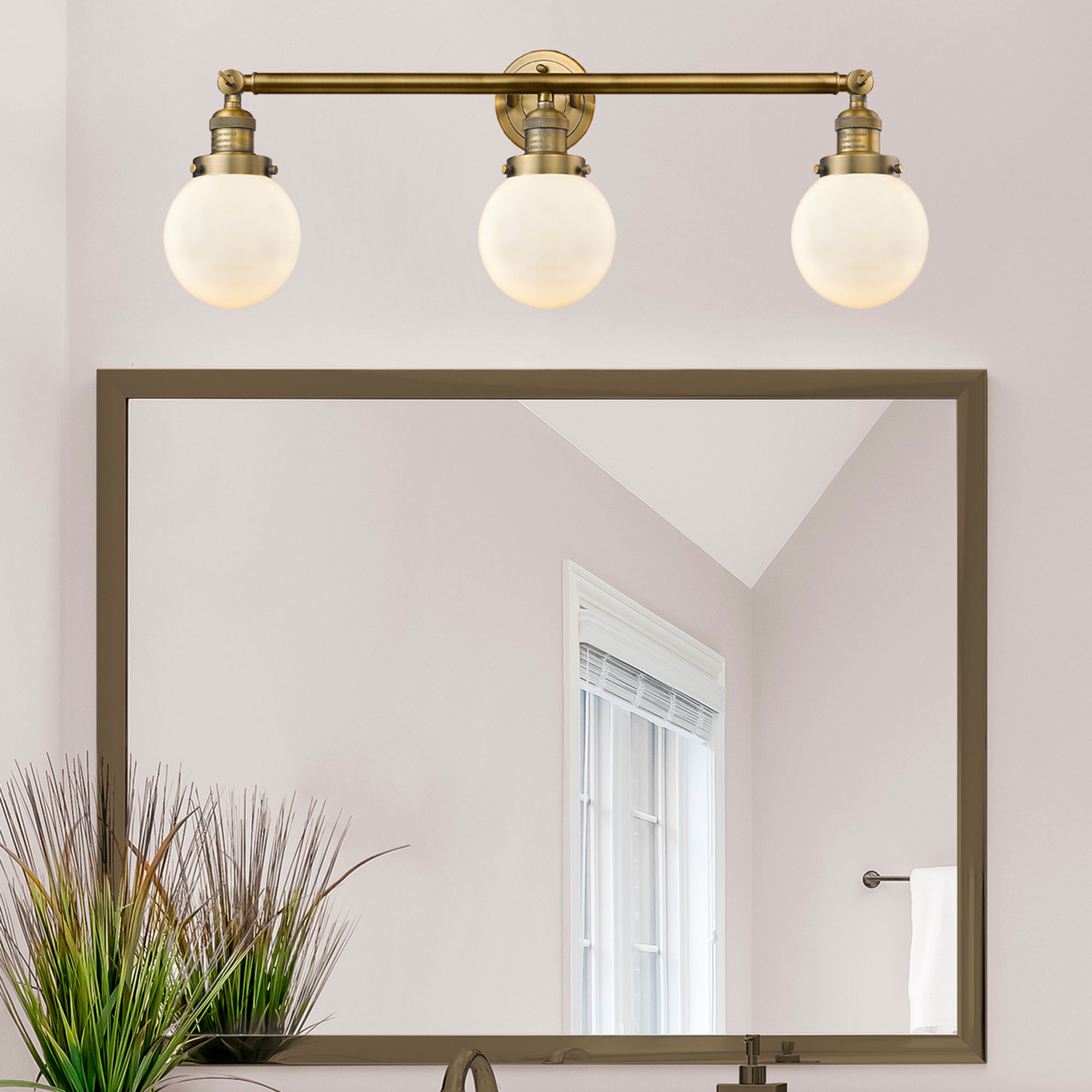 Innovations Lighting Beacon Brass - Antique Brass Collection