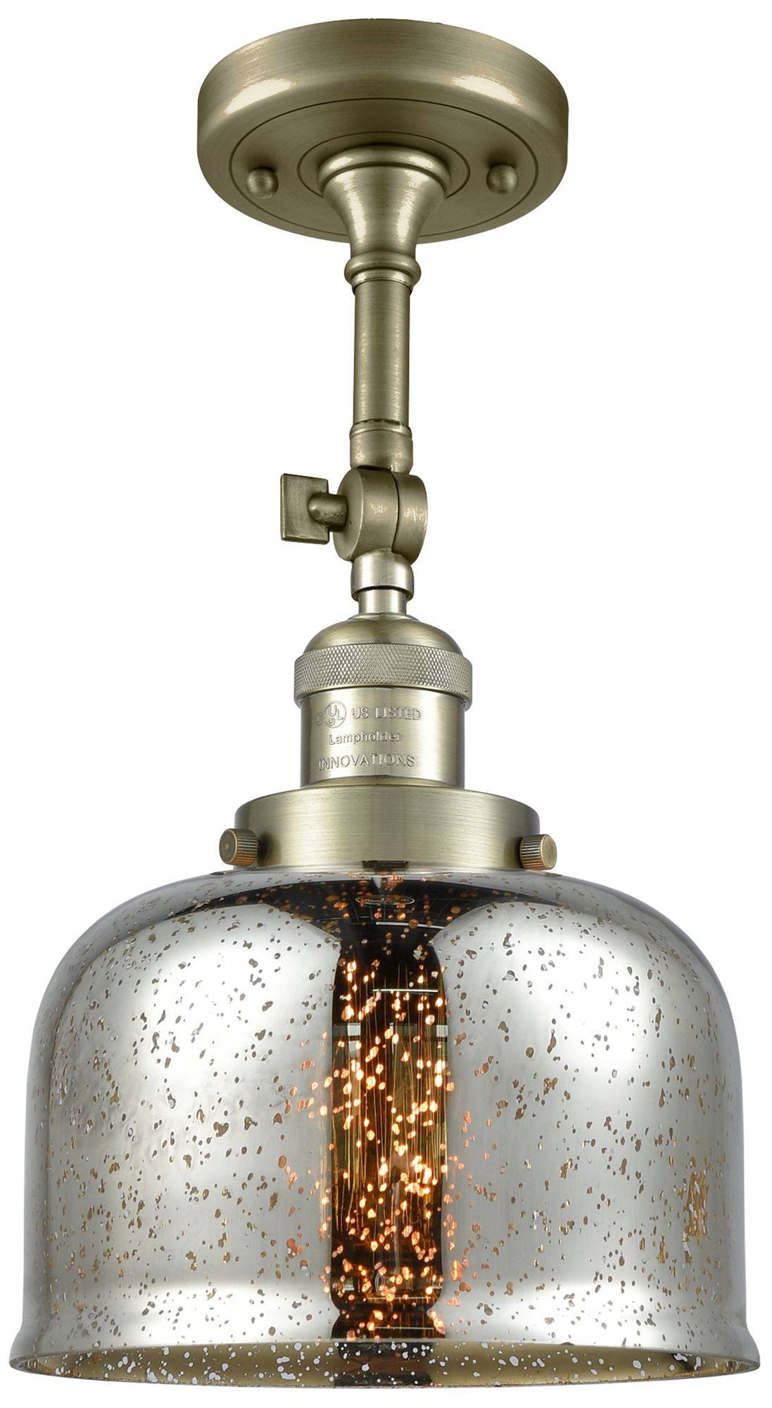 Innovations Lighting Bell Brass - Antique Brass Collection