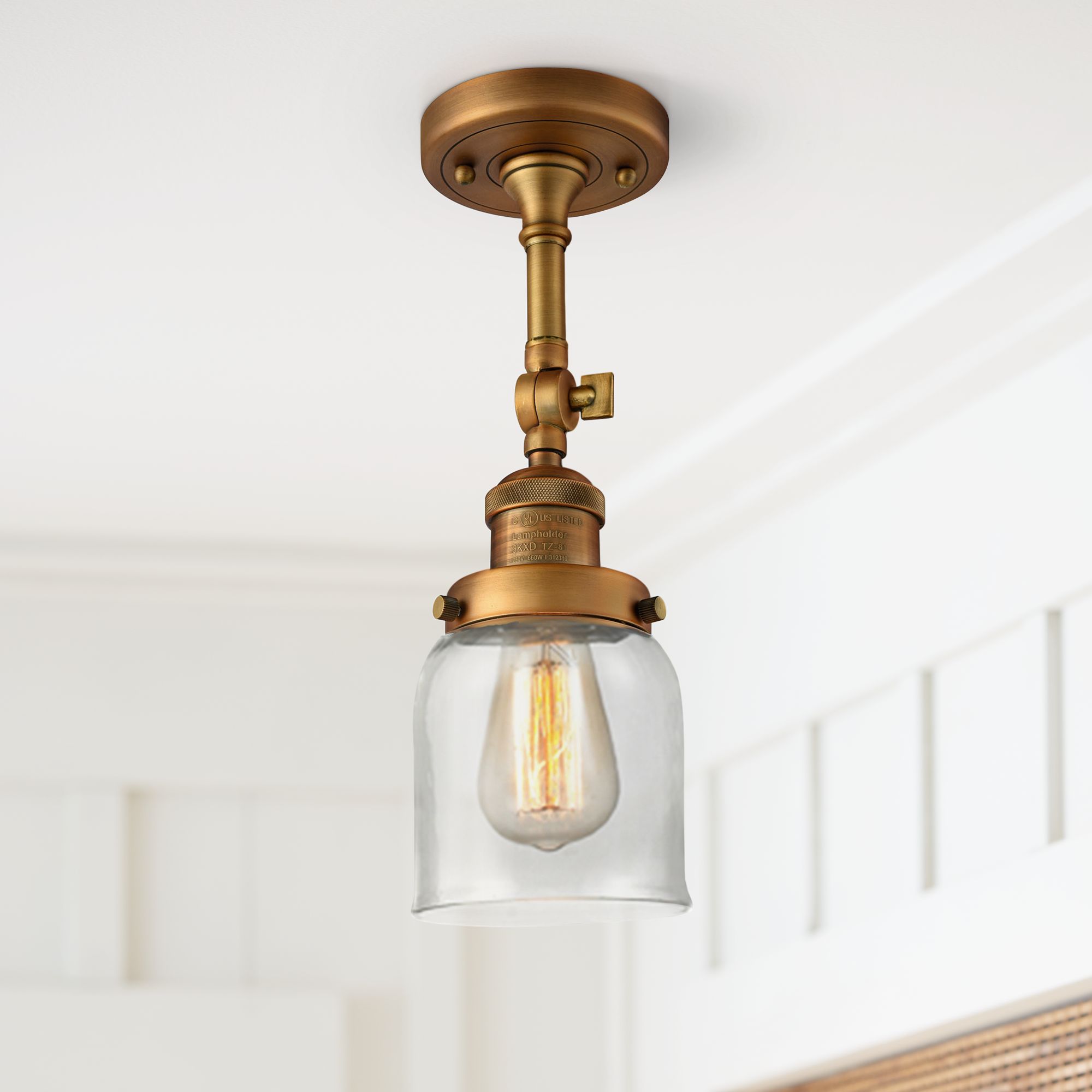 Innovations Lighting Bell Brass - Antique Brass Collection