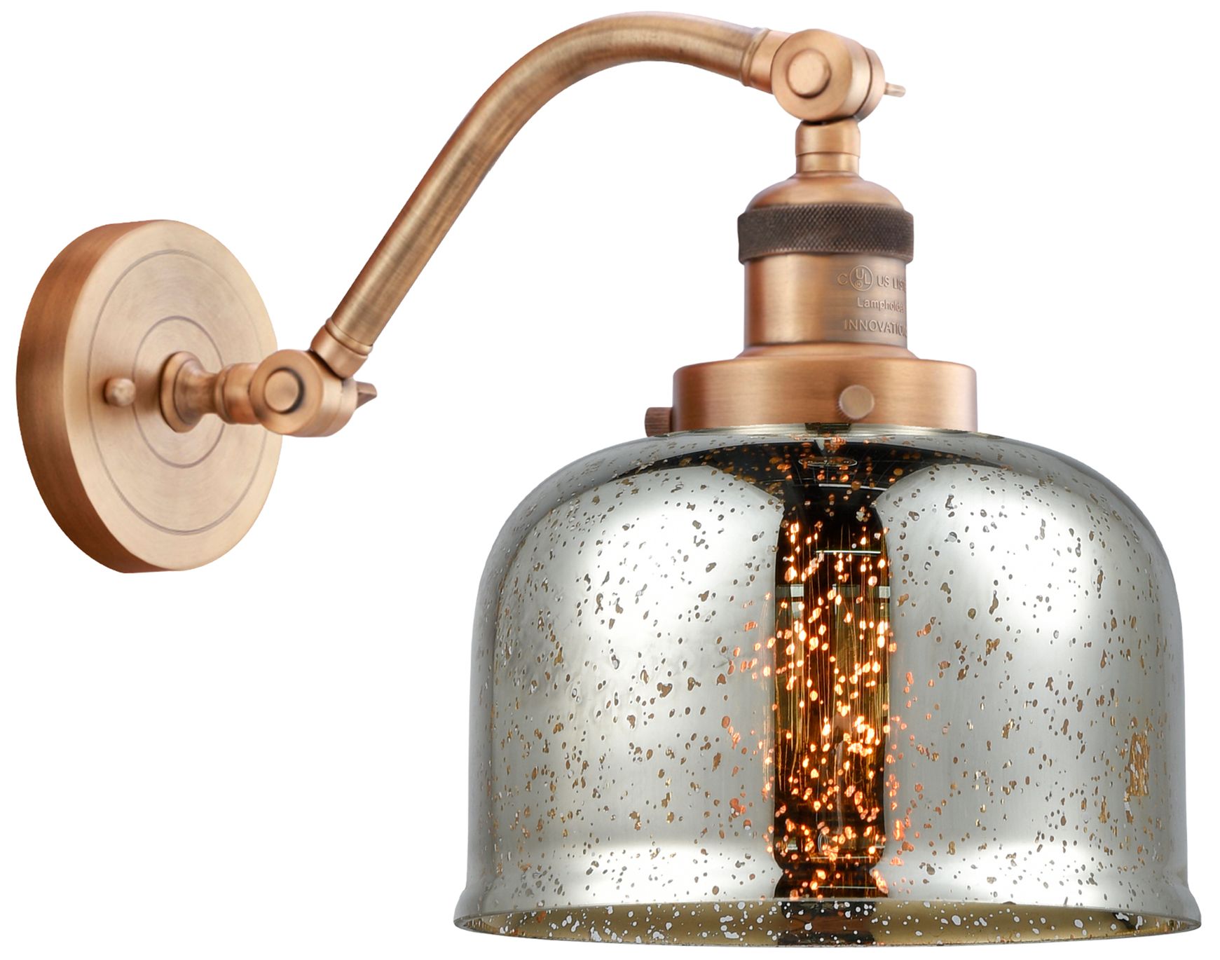 Innovations Lighting Bell Brass - Antique Brass Collection