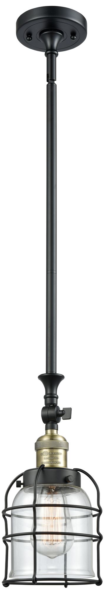 Innovations Lighting Bell Cage Black Collection