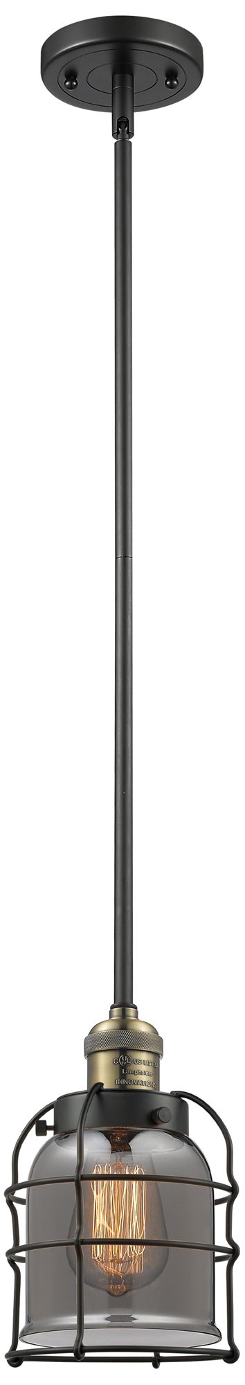 Innovations Lighting Bell Cage Black Collection