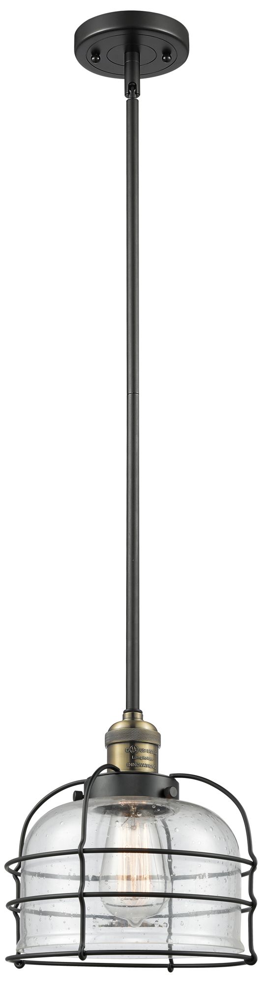 Innovations Lighting Bell Cage Black Collection