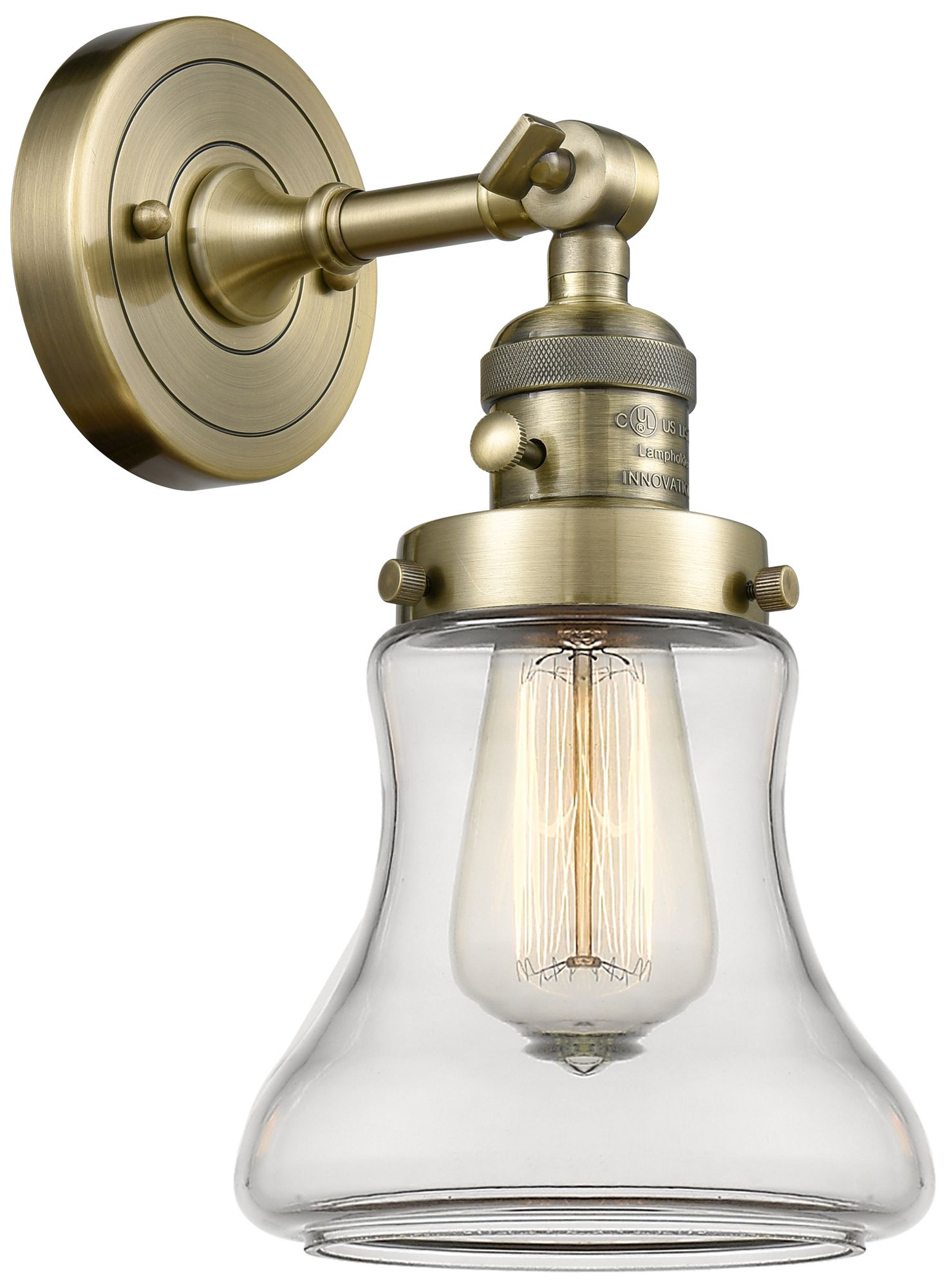Innovations Lighting Bellmont Brass - Antique Brass Collection