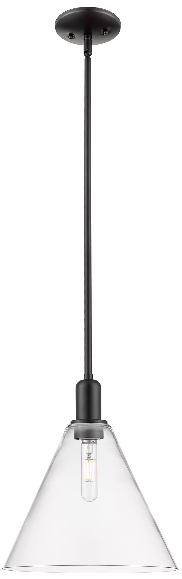 Innovations Lighting Berkshire Glass Black Collection
