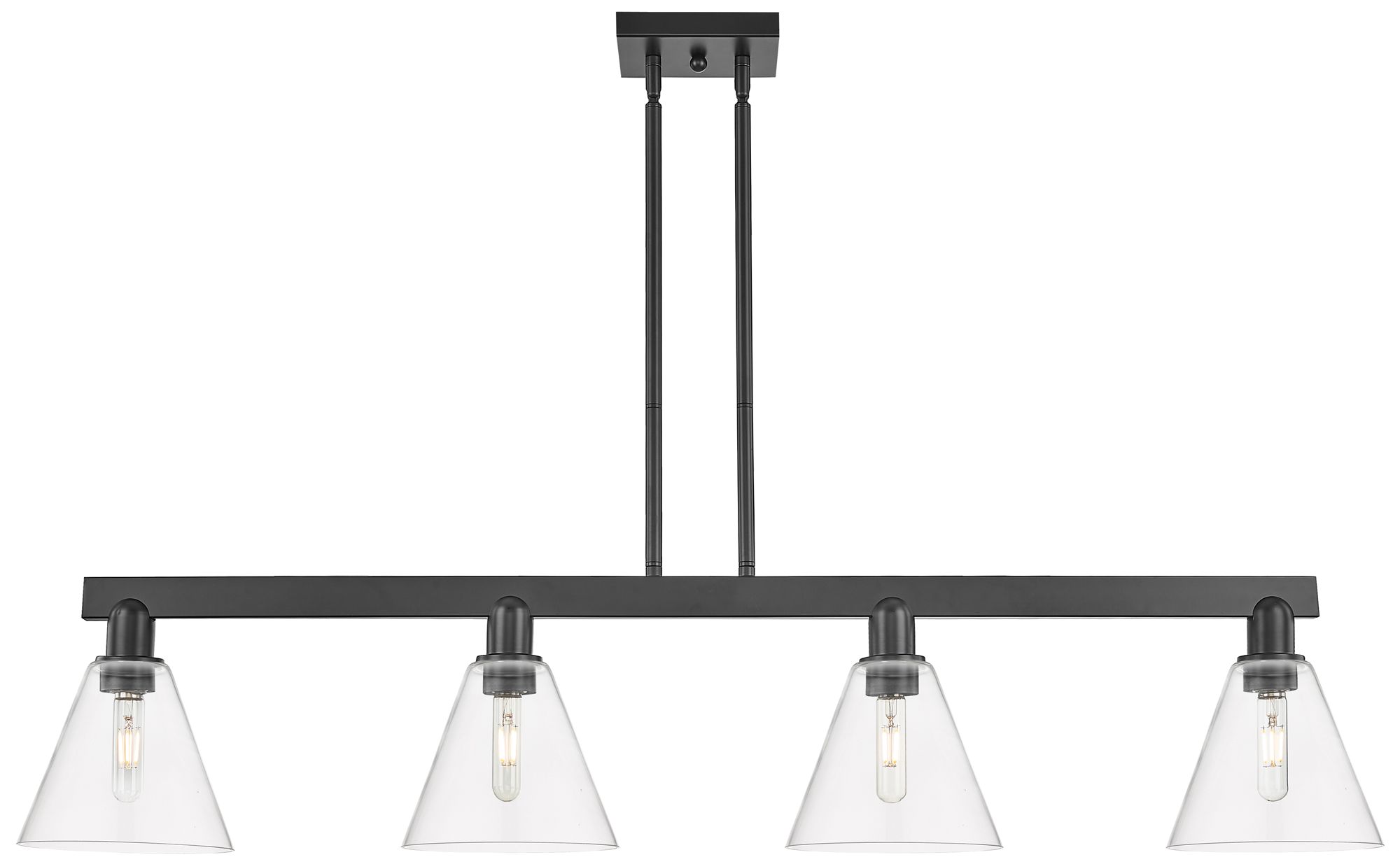 Innovations Lighting Berkshire Glass Black Collection