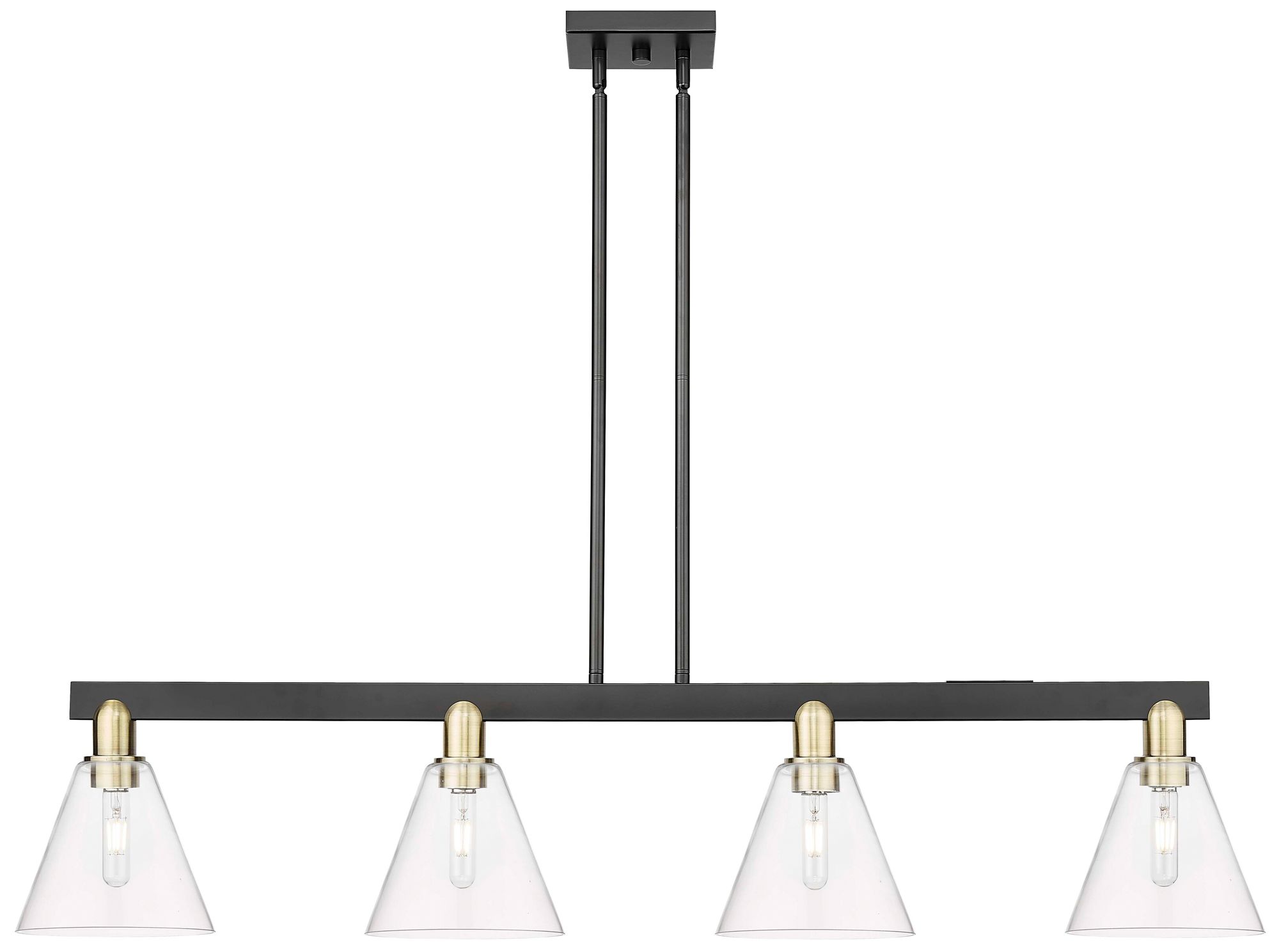 Innovations Lighting Berkshire Glass Brass - Antique Brass Collection
