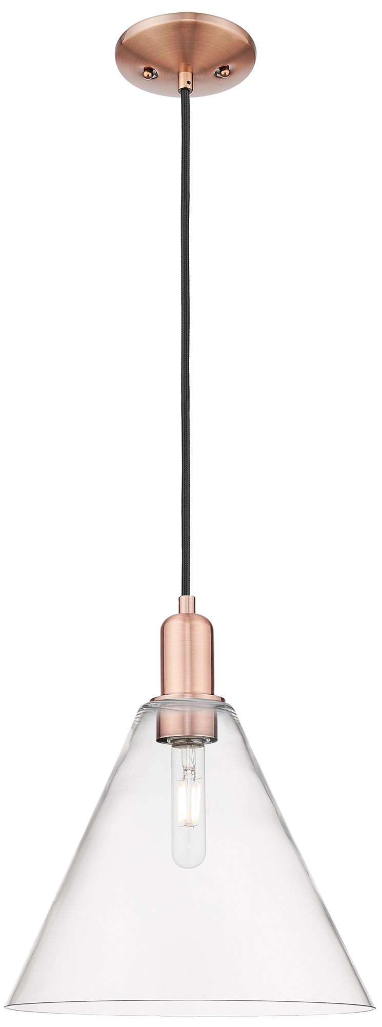 Innovations Lighting Berkshire Glass Copper Collection
