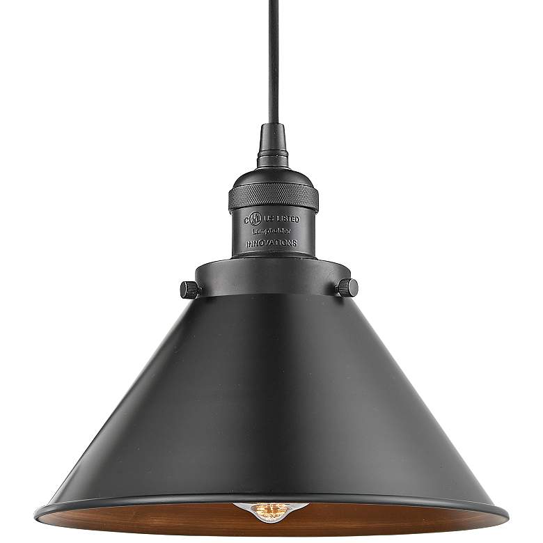 Image 4 Innovations Lighting Briarcliff 10" Oil-Rubbed Bronze Mini Pendant more views