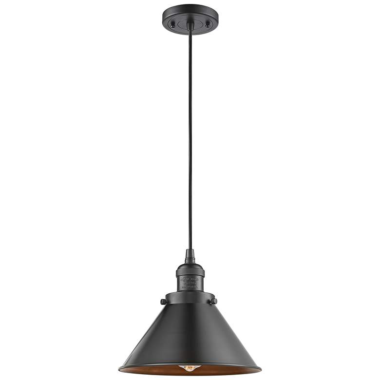 Image 5 Innovations Lighting Briarcliff 10" Oil-Rubbed Bronze Mini Pendant more views