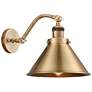 Innovations Lighting Briarcliff 8" Wide Brass Finish LED Sconce