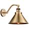 Innovations Lighting Briarcliff 8" Wide Brass Finish LED Sconce