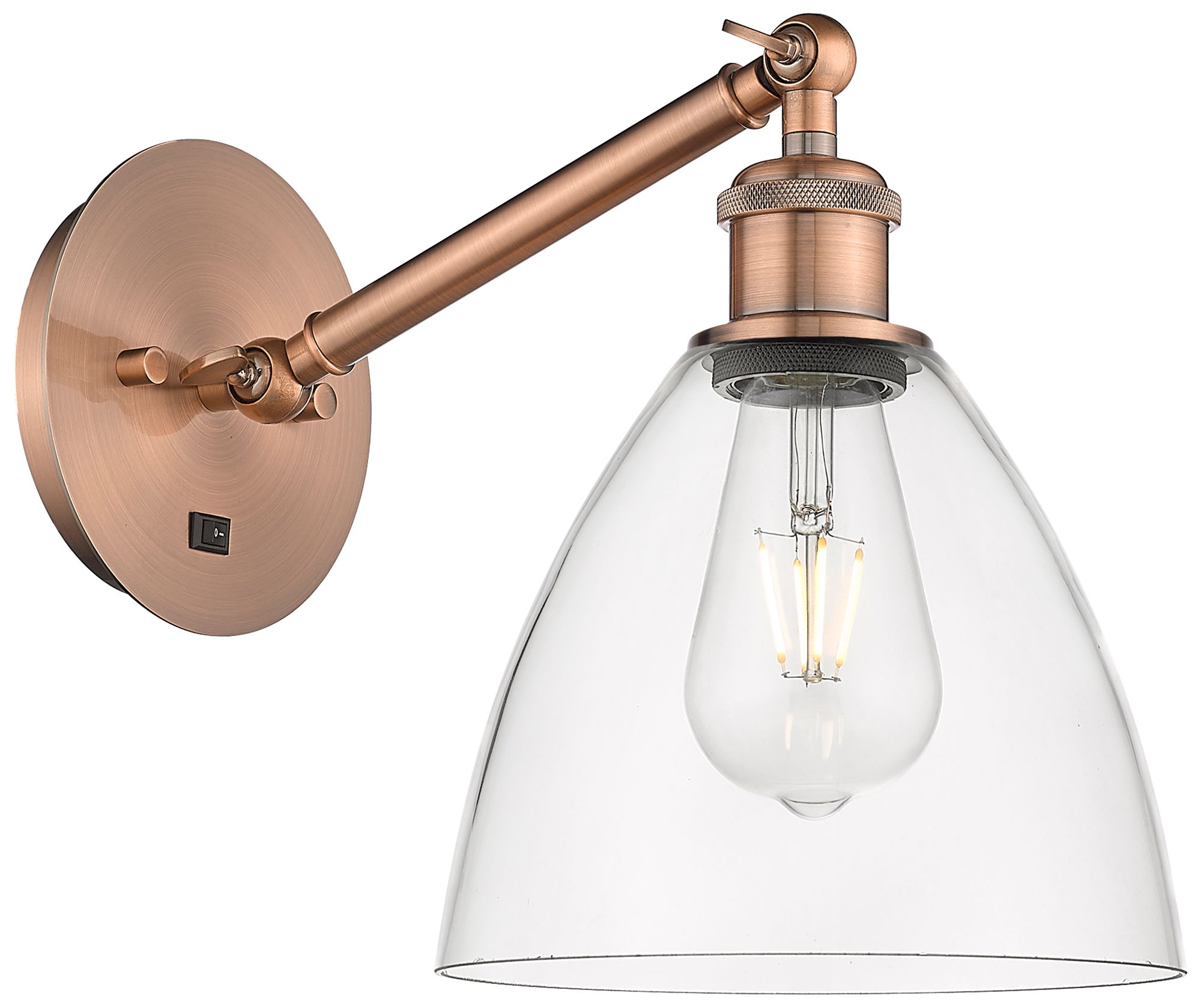 Innovations Lighting Bristol Glass Copper Collection