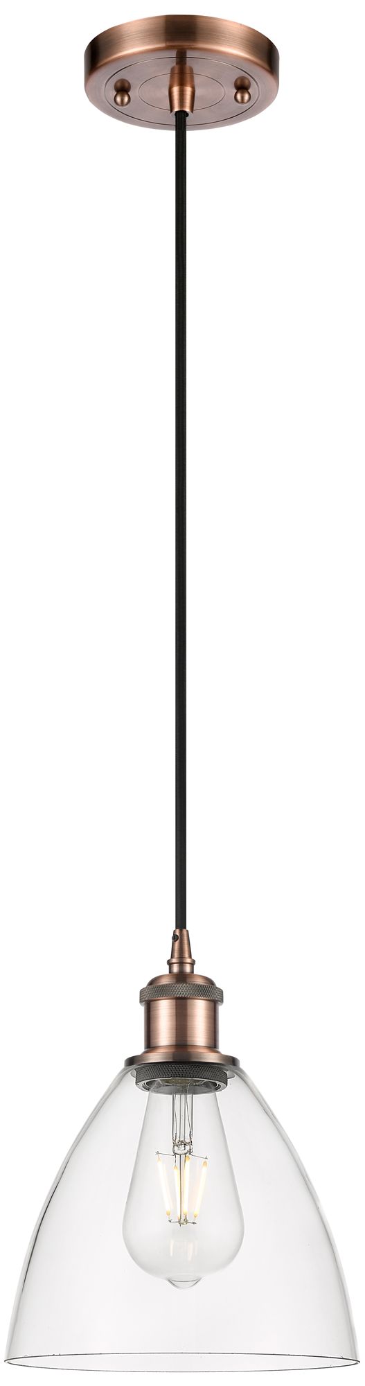 Innovations Lighting Bristol Glass Copper Collection