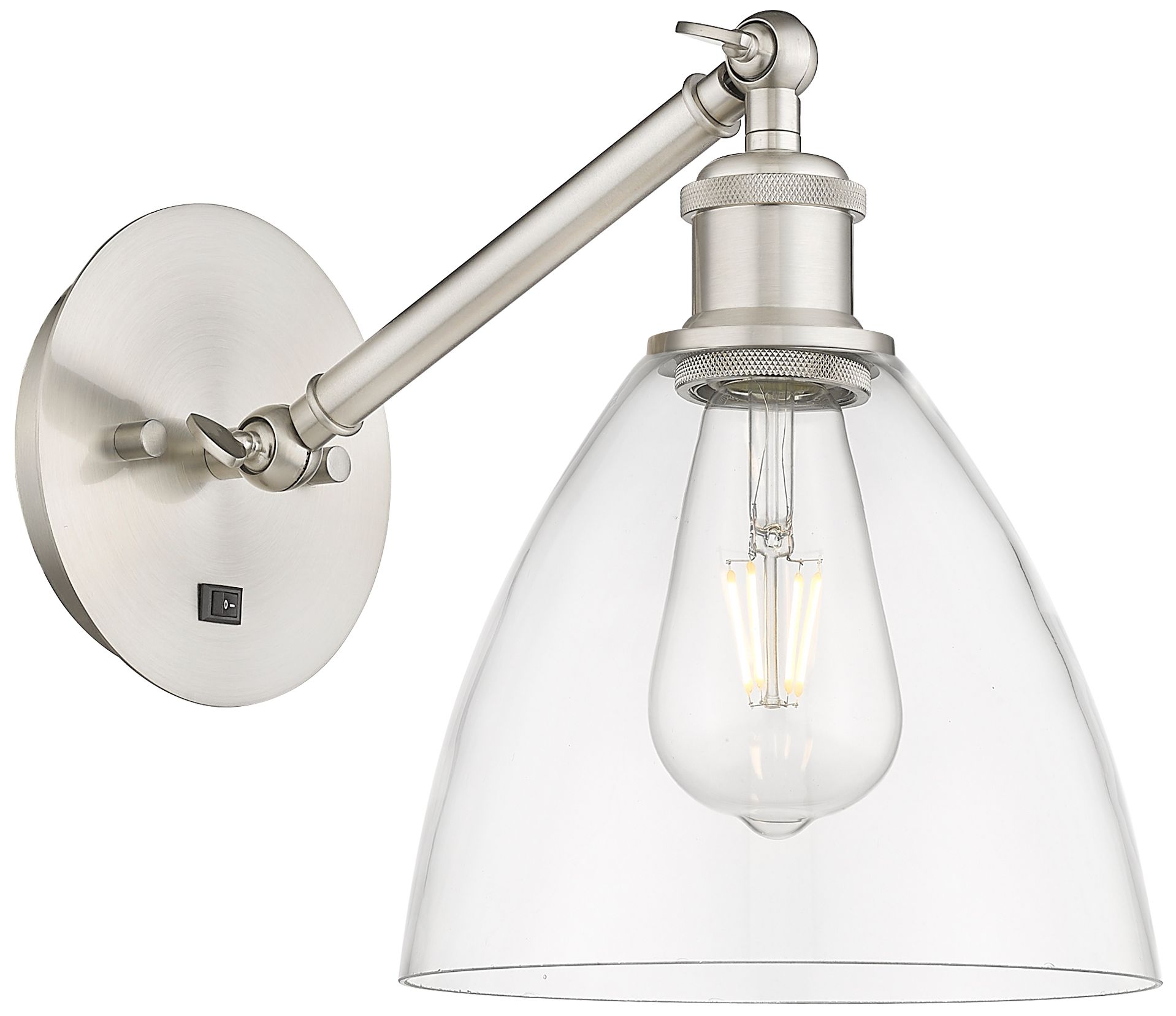 Innovations Lighting Bristol Glass Nickel Collection