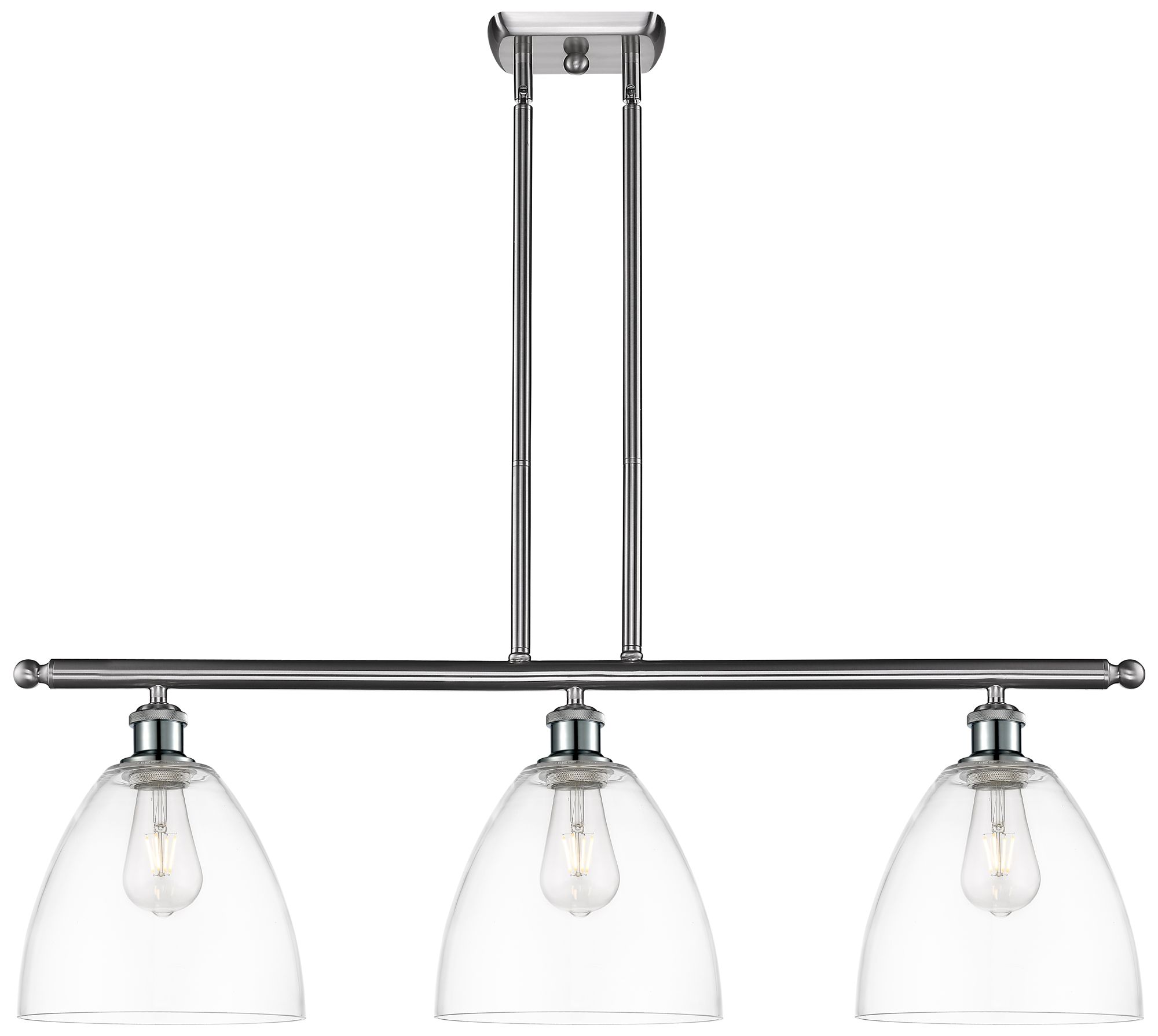 Innovations Lighting Bristol Glass Silver Collection