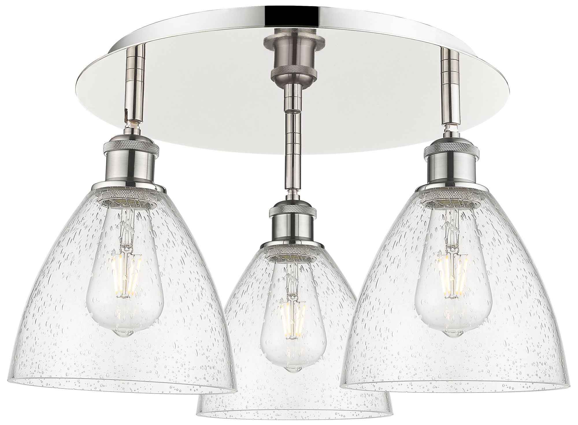 Innovations Lighting Bristol Glass Silver Collection