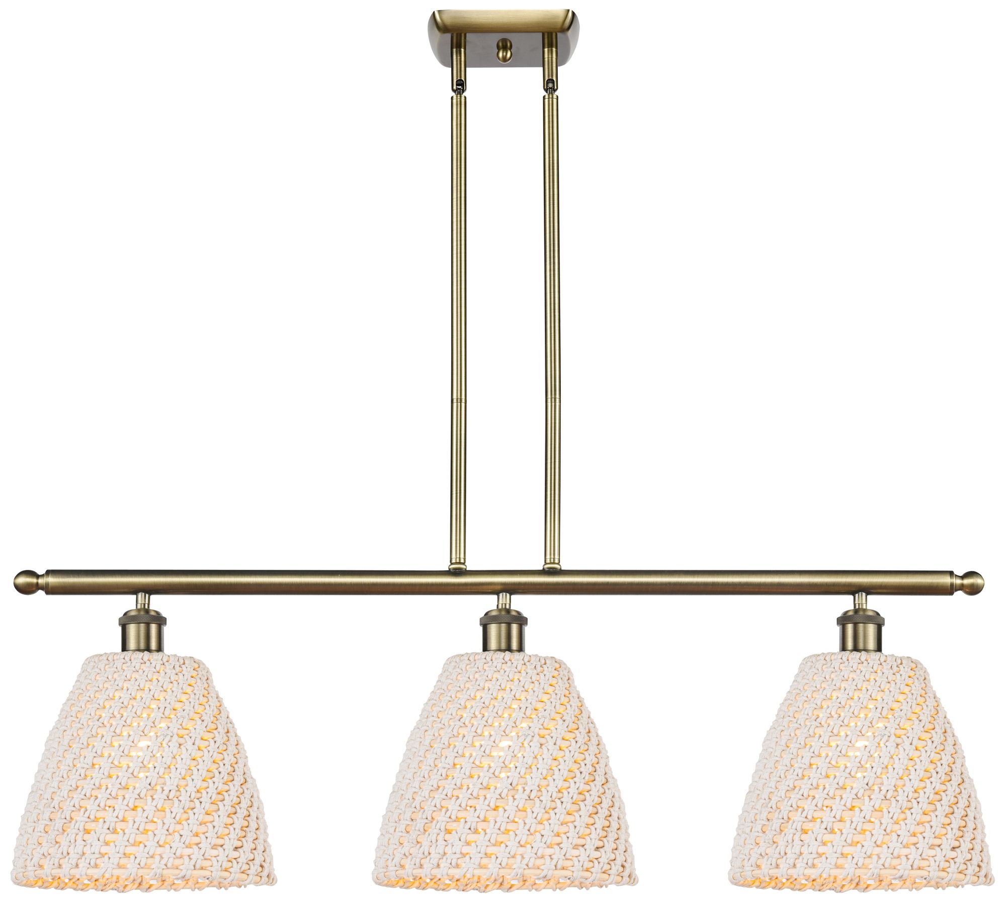 Innovations Lighting Bristol Natural Brass - Antique Brass Collection