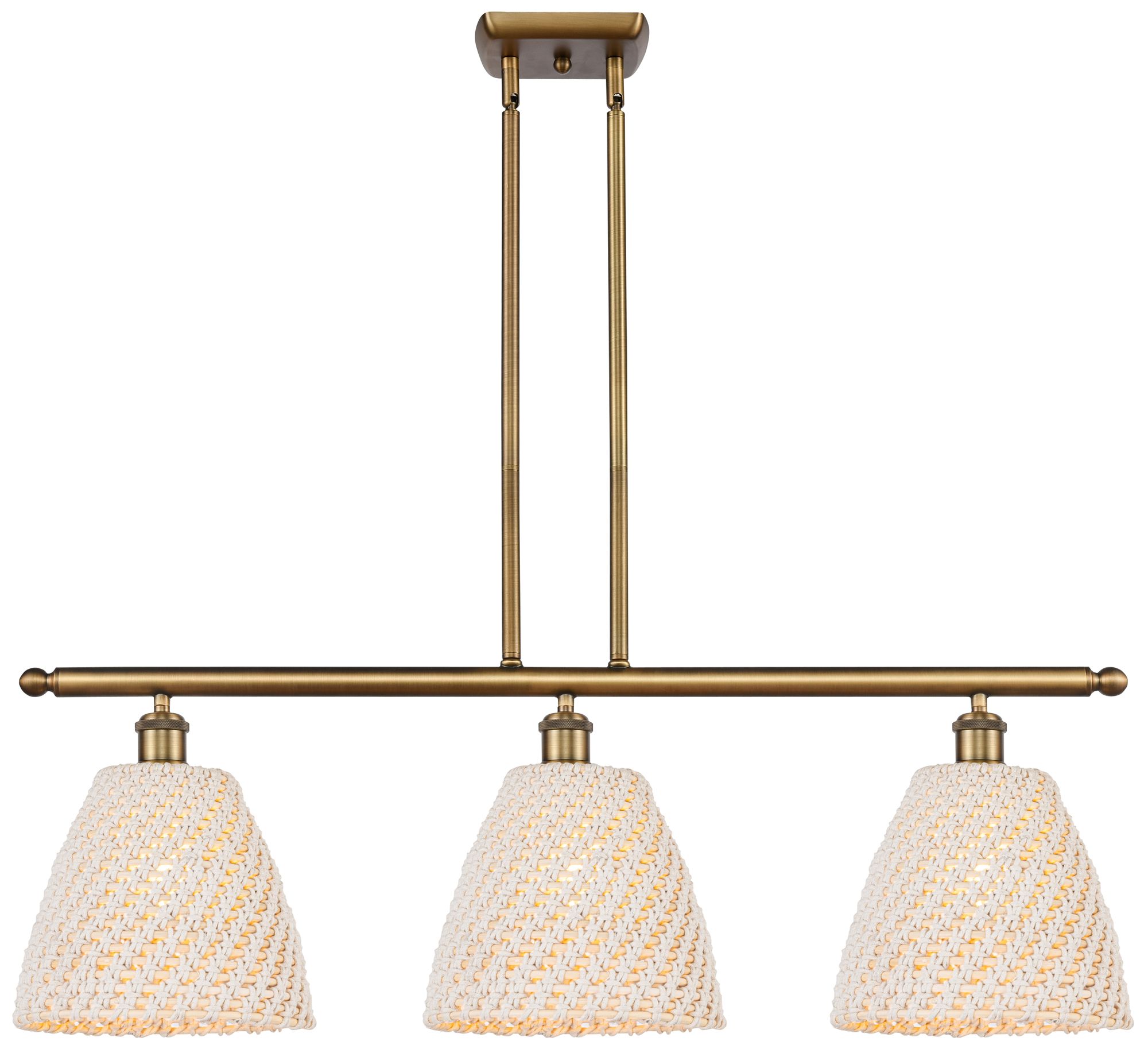 Innovations Lighting Bristol Natural Brass - Antique Brass Collection