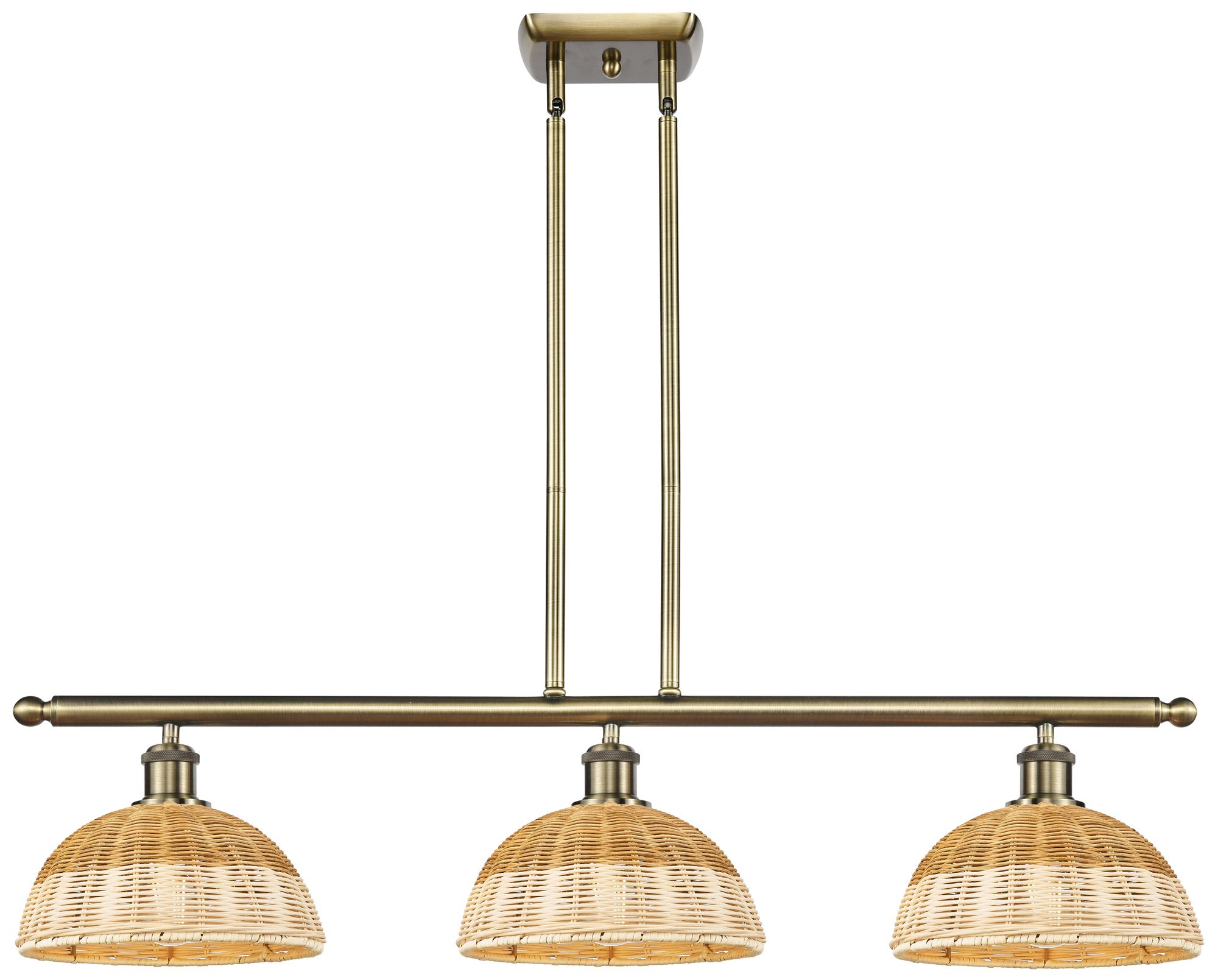 Innovations Lighting Bristol Natural II Brass - Antique Brass Collection