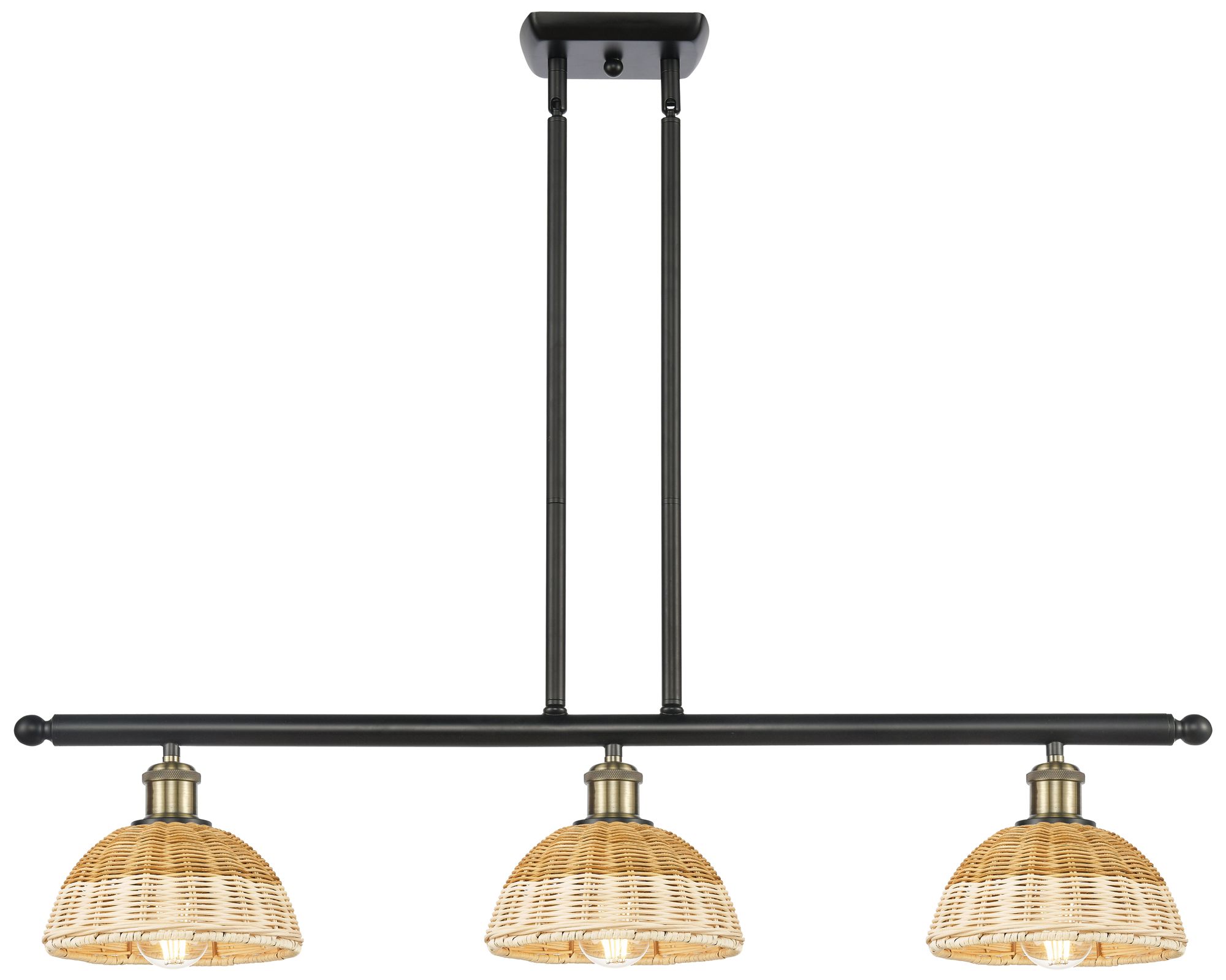 Innovations Lighting Bristol Natural II Brass - Antique Brass Collection