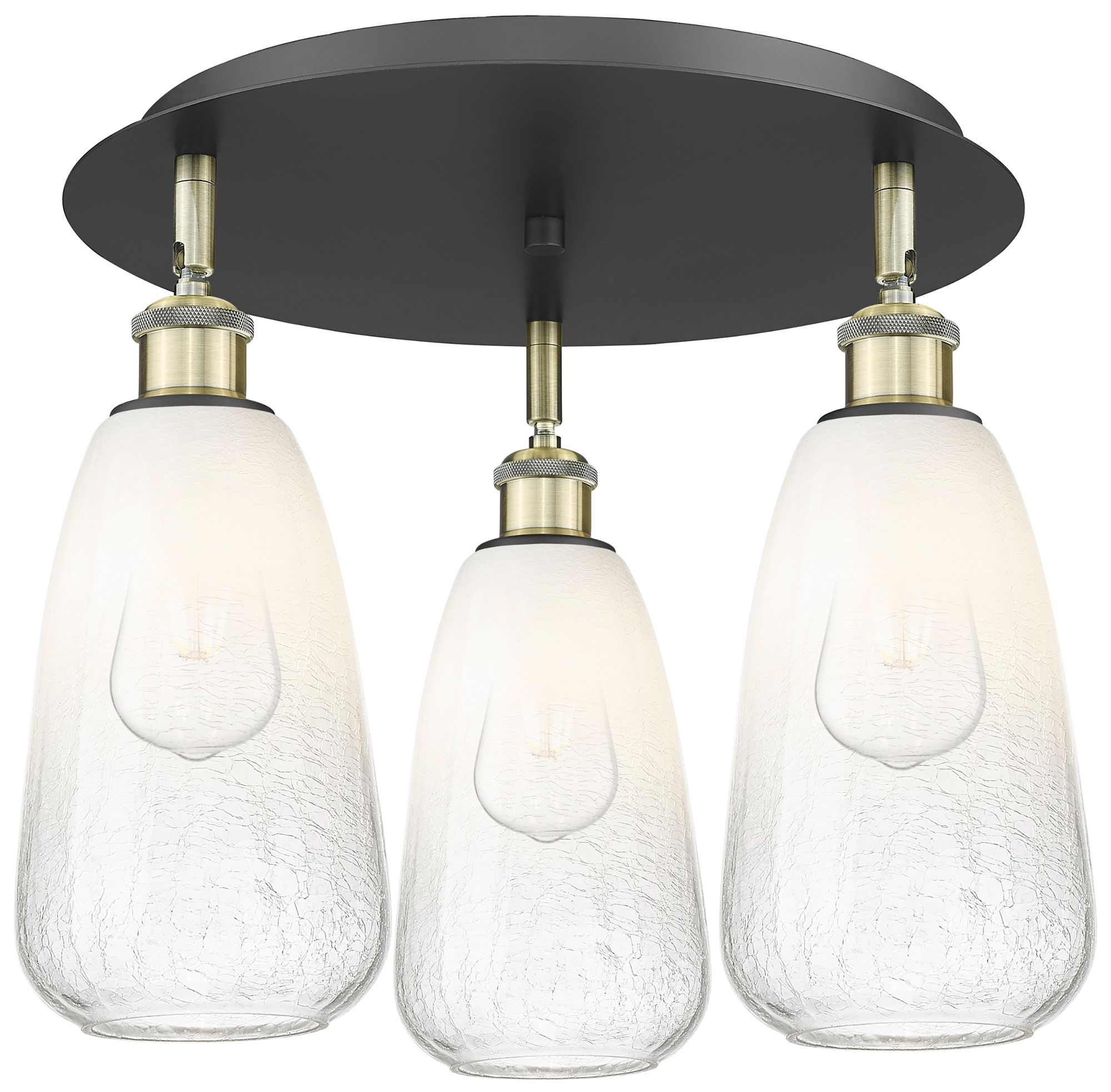 Innovations Lighting Brookhaven Almond Black Collection