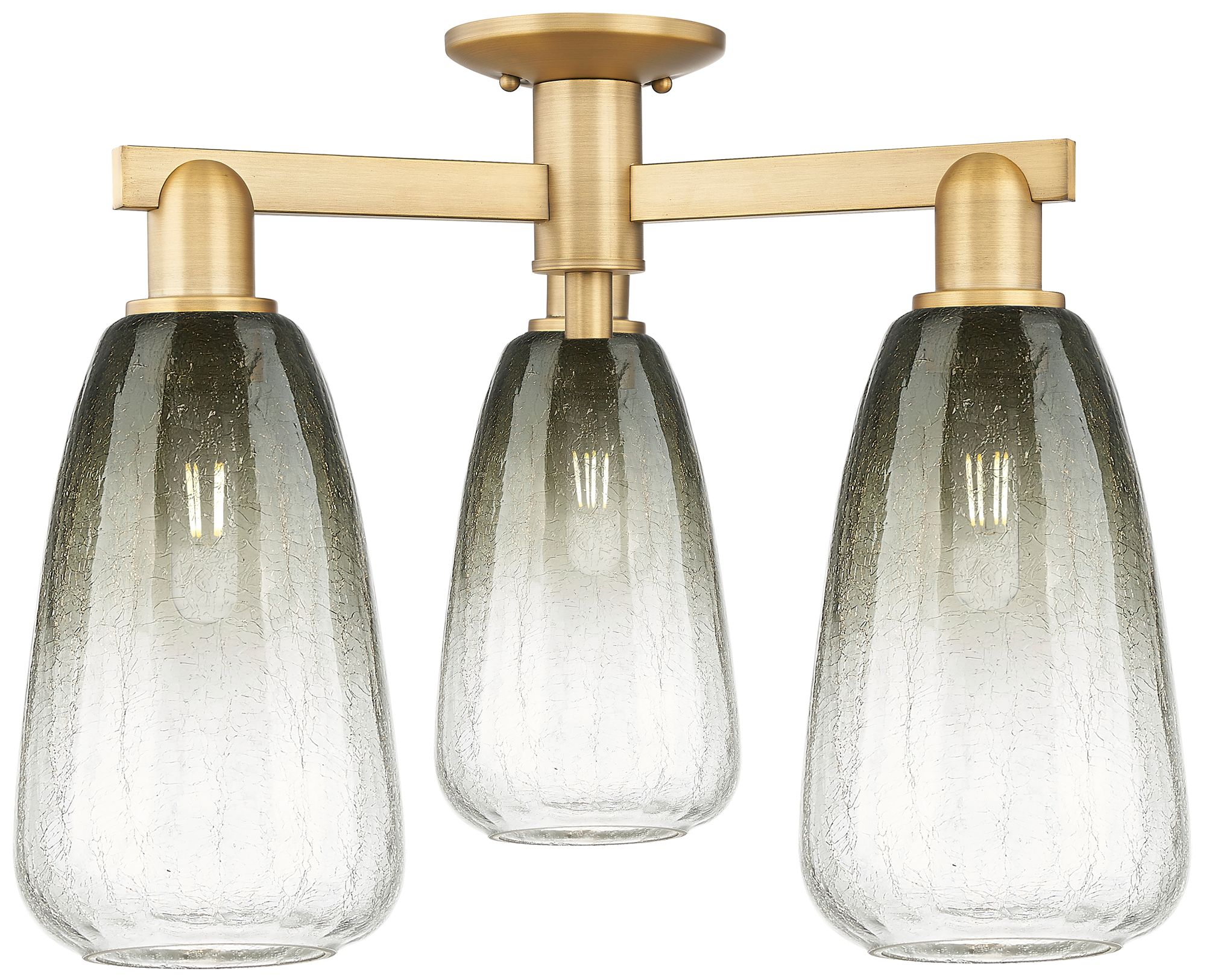 Innovations Lighting Brookhaven Almond Brass - Antique Brass Collection