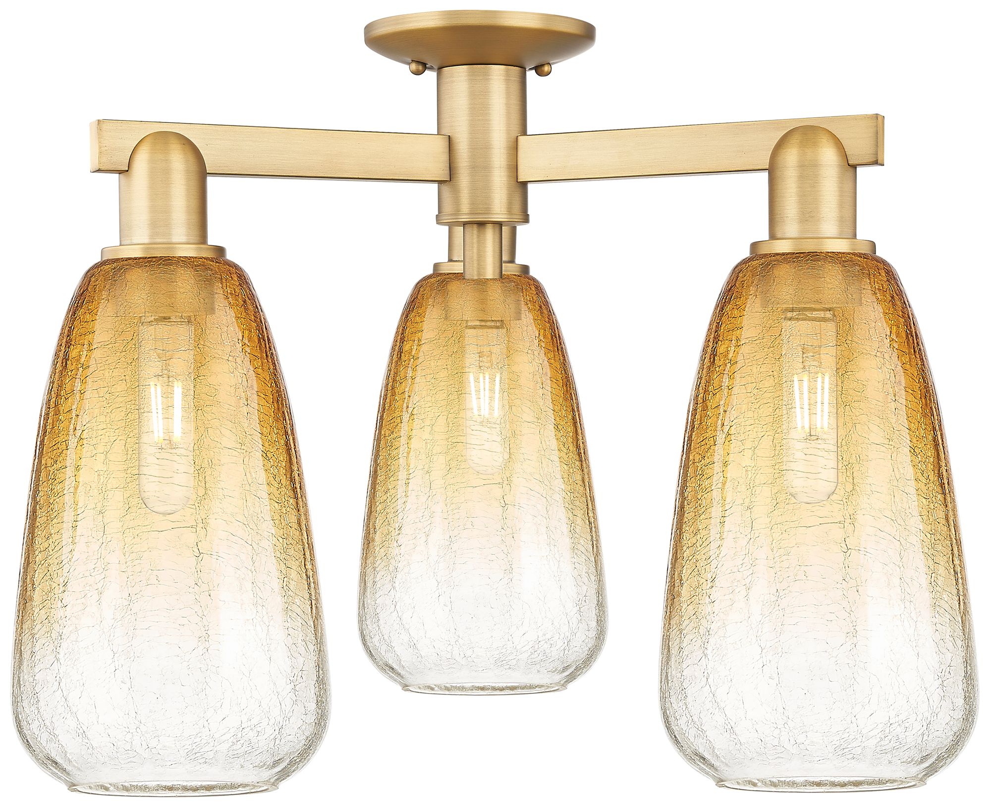 Innovations Lighting Brookhaven Almond Brass - Antique Brass Collection