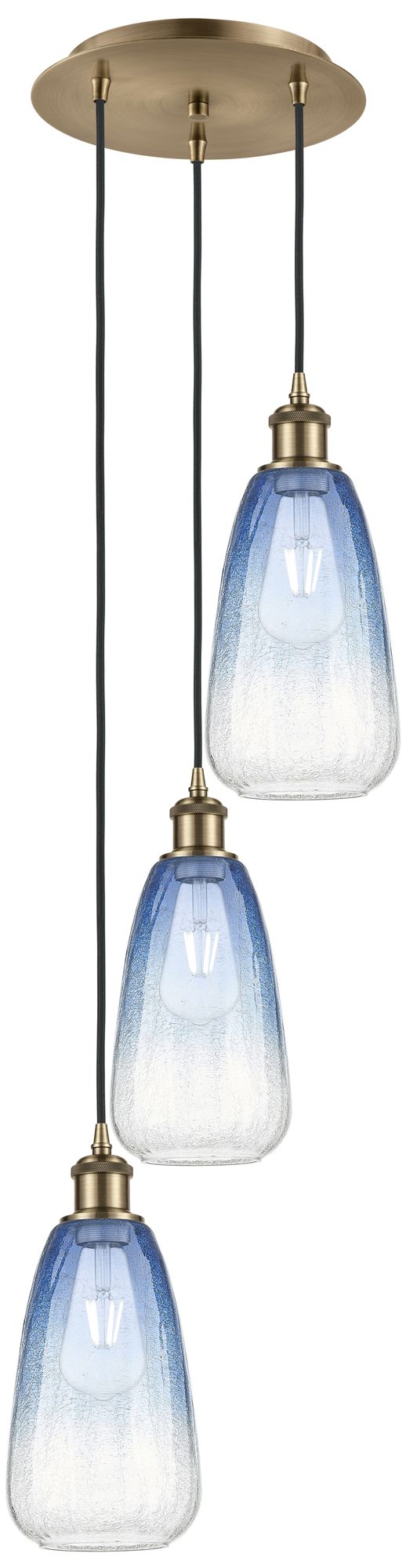Innovations Lighting Brookhaven Almond Brass - Antique Brass Collection