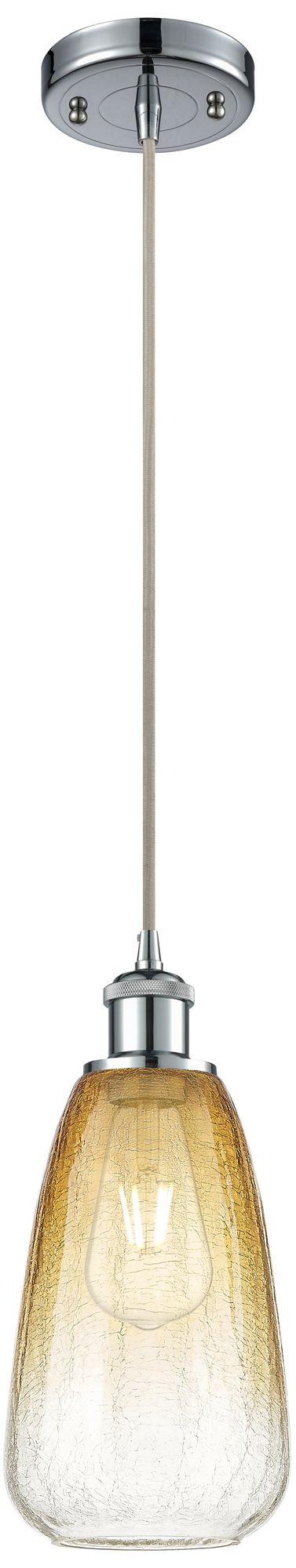 Innovations Lighting Brookhaven Almond Chrome Collection