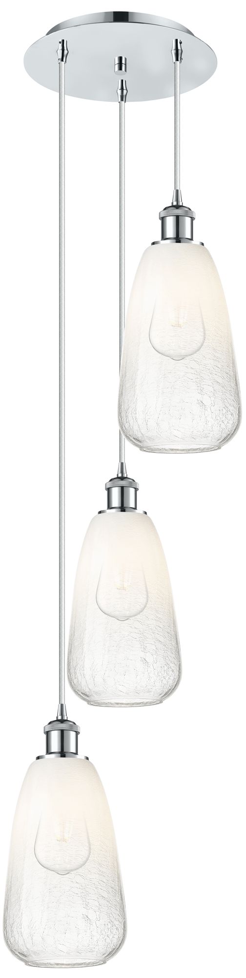 Innovations Lighting Brookhaven Almond Chrome Collection