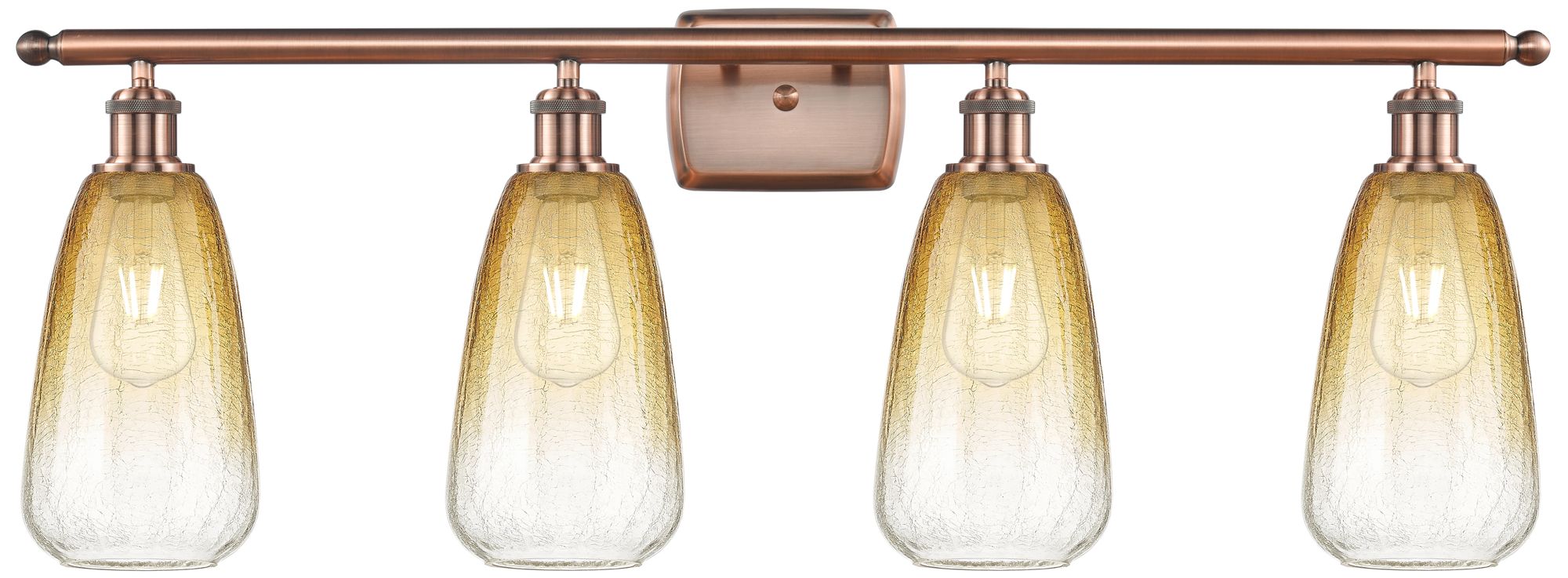 Innovations Lighting Brookhaven Almond Copper Collection