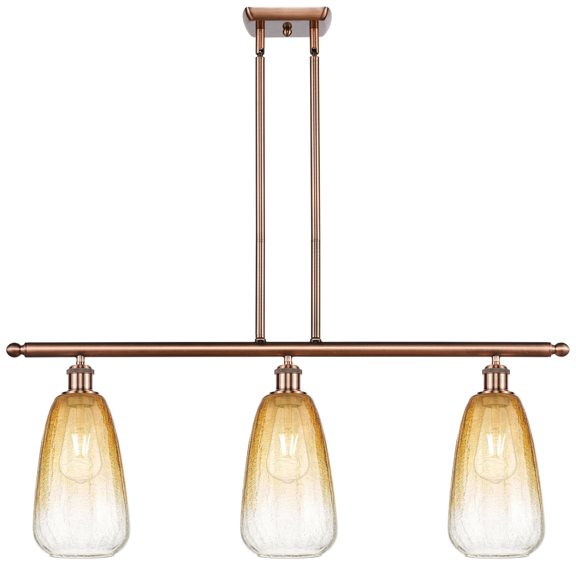 Innovations Lighting Brookhaven Almond Copper Collection