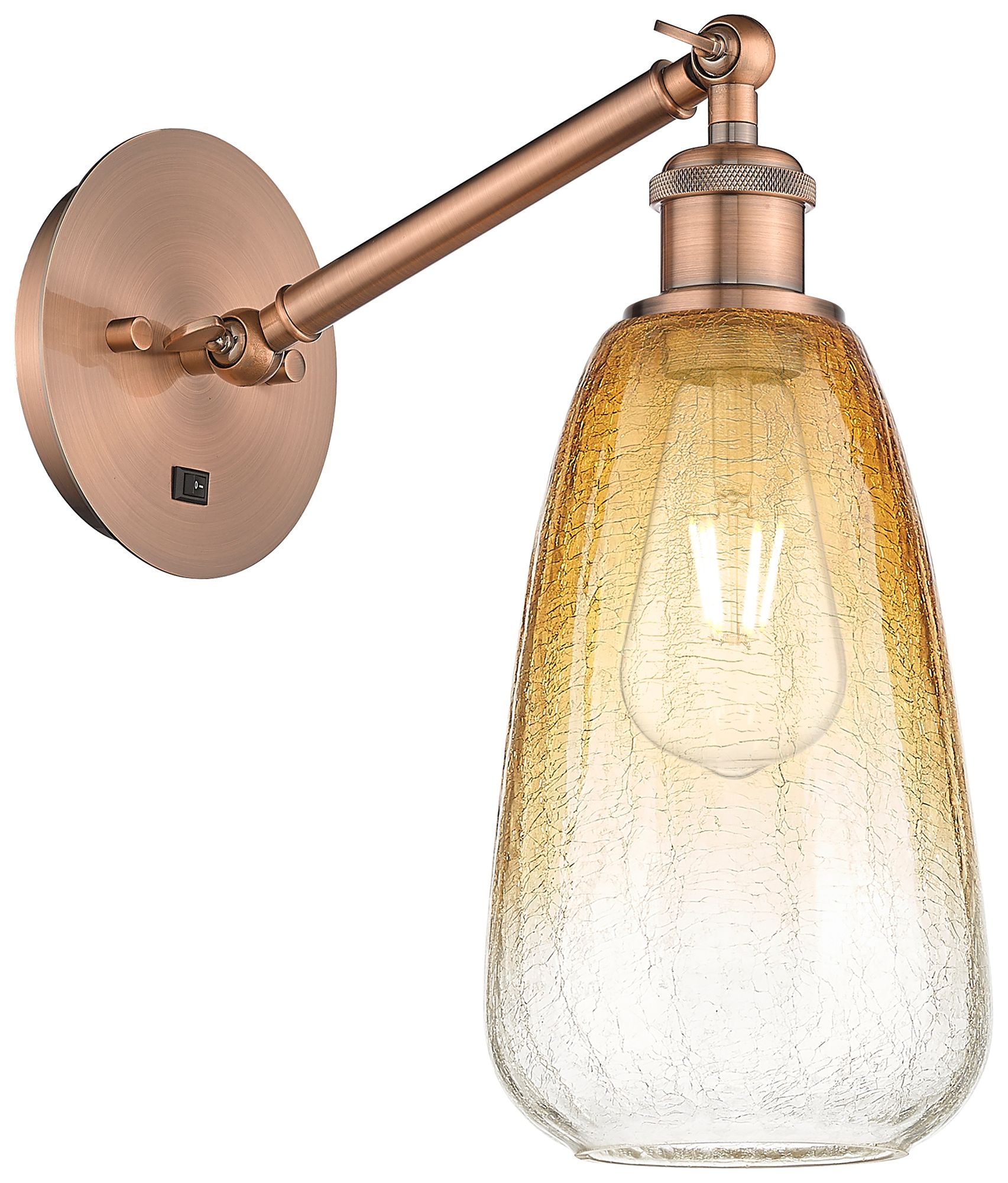 Innovations Lighting Brookhaven Almond Copper Collection