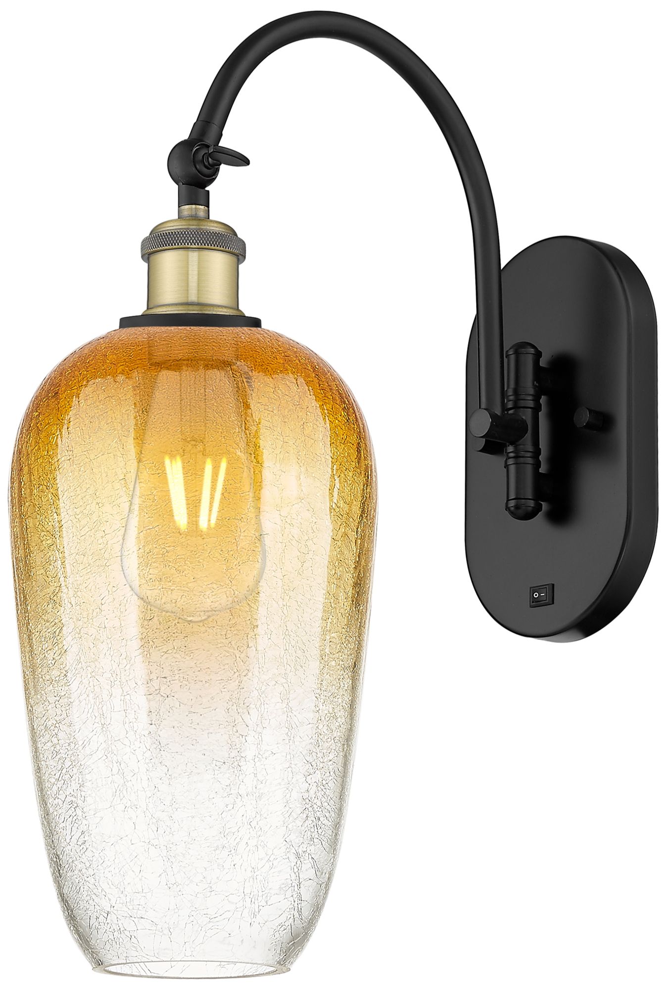 Innovations Lighting Brookhaven Flute Black Collection