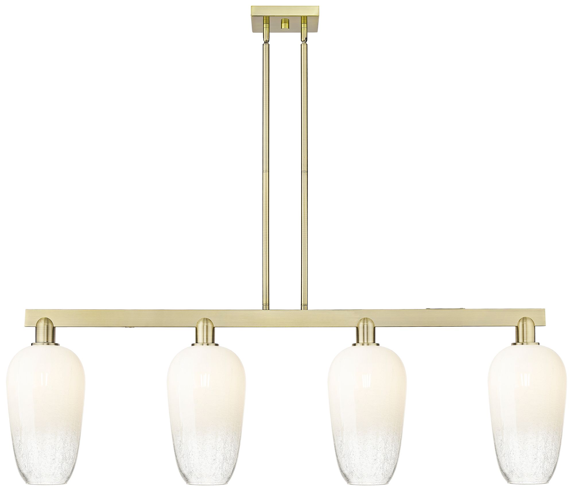 Innovations Lighting Brookhaven Flute Brass - Antique Brass Collection