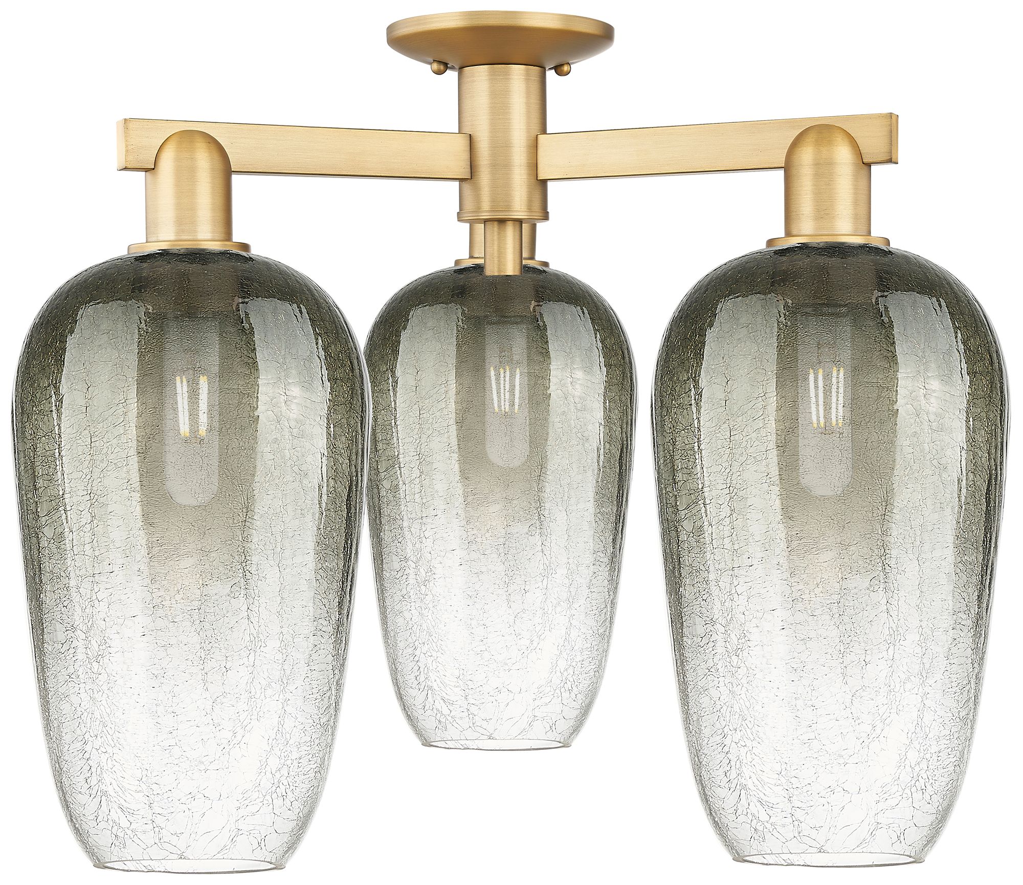 Innovations Lighting Brookhaven Flute Brass - Antique Brass Collection