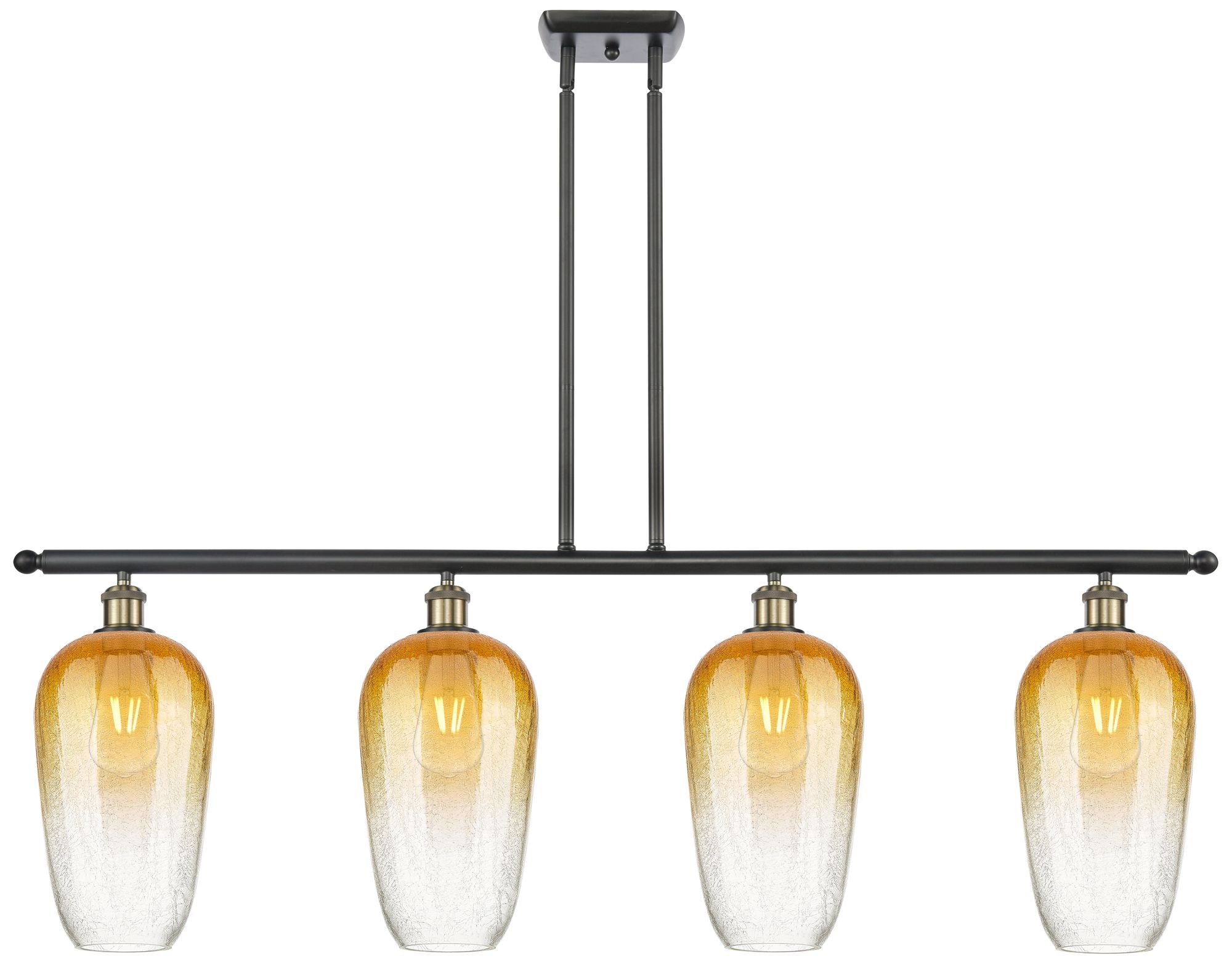 Innovations Lighting Brookhaven Flute Brass - Antique Brass Collection