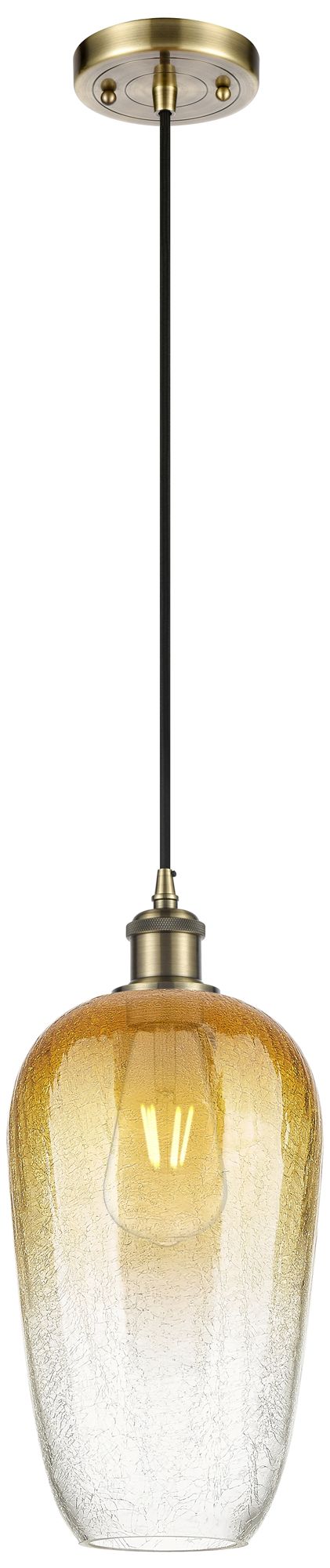 Innovations Lighting Brookhaven Flute Brass - Antique Brass Collection