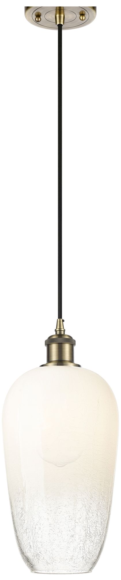 Innovations Lighting Brookhaven Flute Brass - Antique Brass Collection