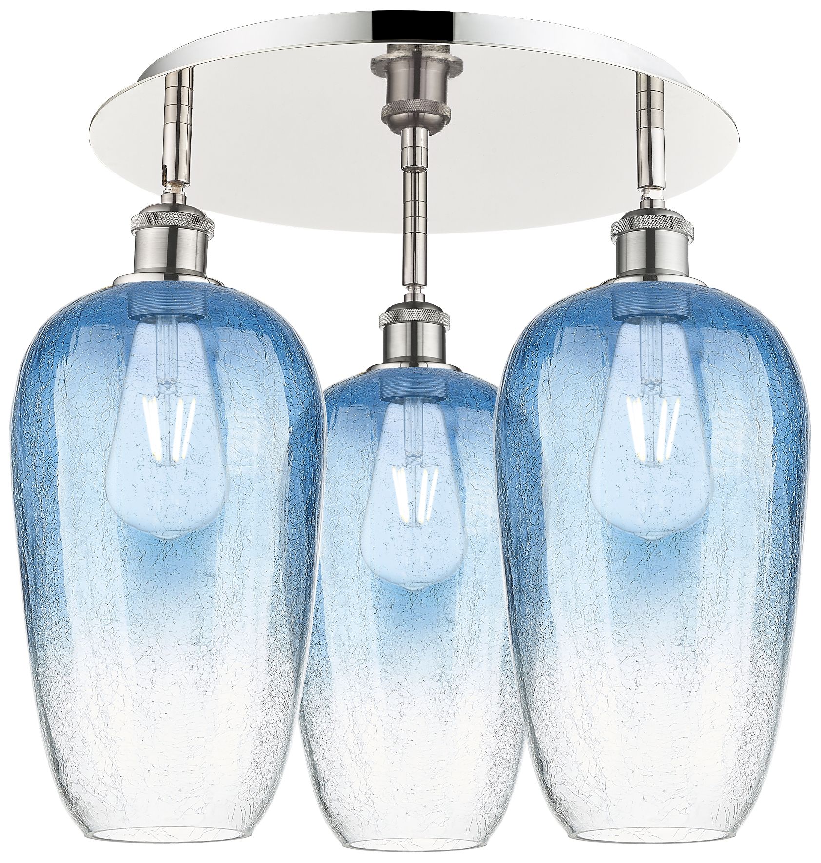 Innovations Lighting Brookhaven Flute Chrome Collection