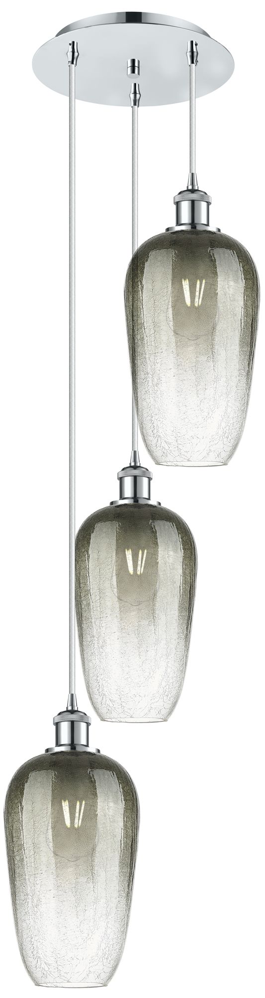 Innovations Lighting Brookhaven Flute Chrome Collection