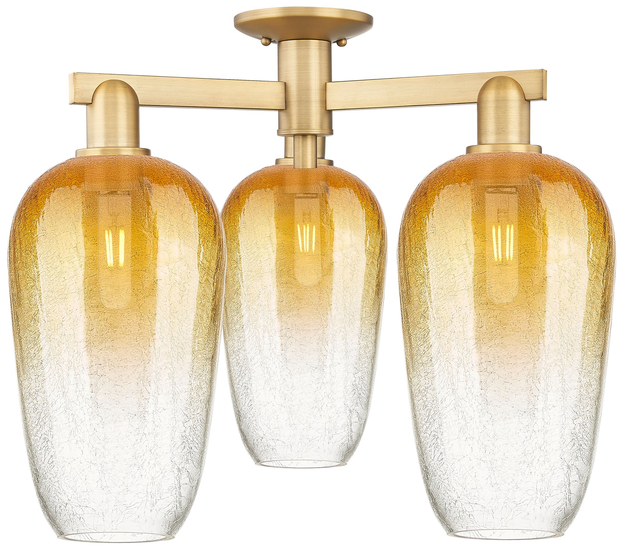 Innovations Lighting Brookhaven Flute Gold Collection