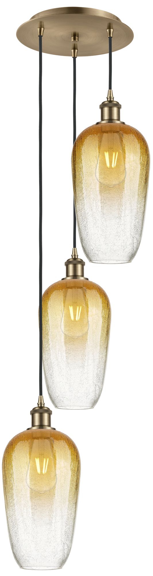 Innovations Lighting Brookhaven Flute White Collection