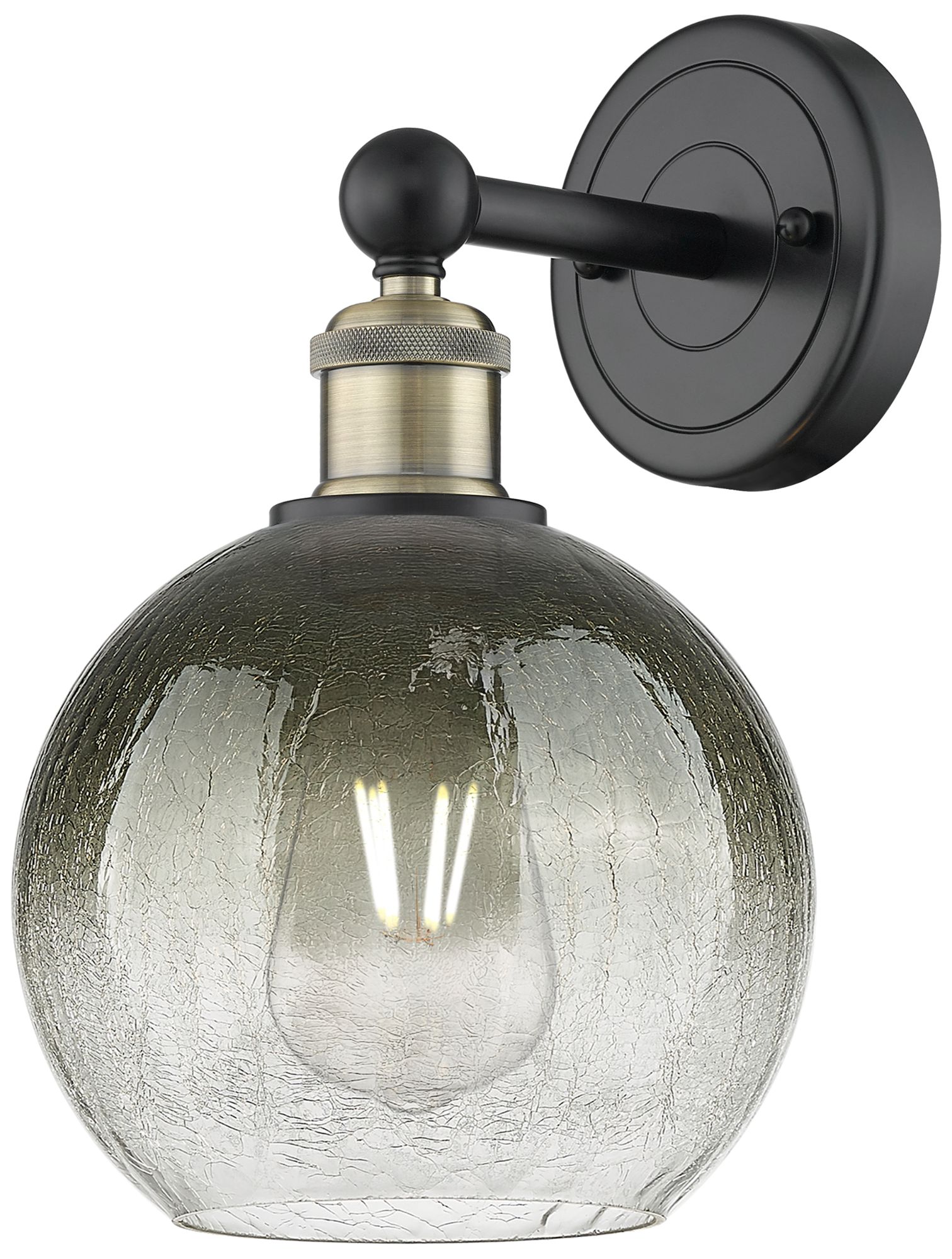 Innovations Lighting Brookhaven Globe Black Collection