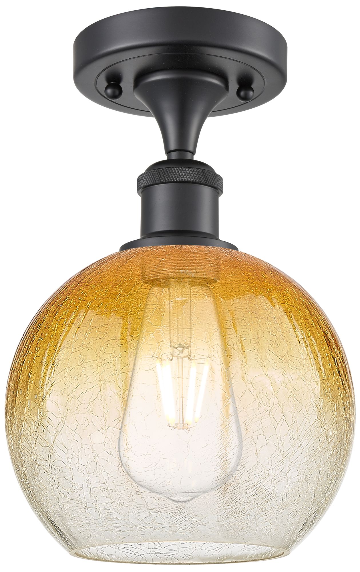 Innovations Lighting Brookhaven Globe Black Collection
