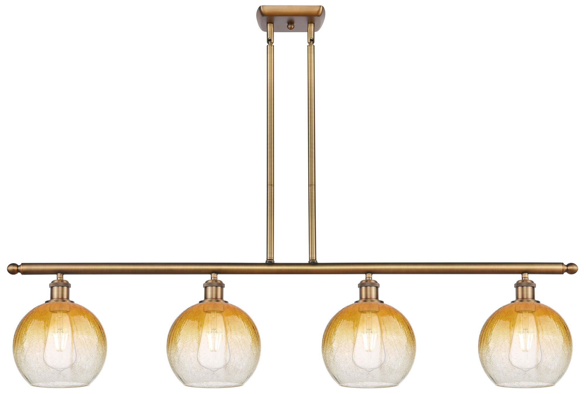 Innovations Lighting Brookhaven Globe Brass - Antique Brass Collection