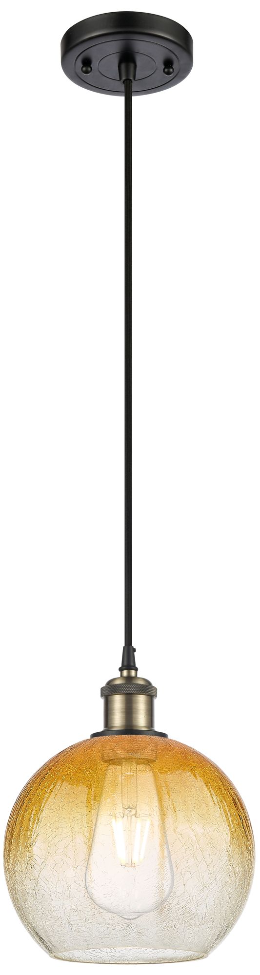 Innovations Lighting Brookhaven Globe Brass - Antique Brass Collection